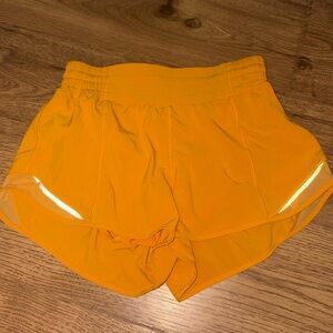 Lululemon Hotty Hot Shorts 2.5” Orange